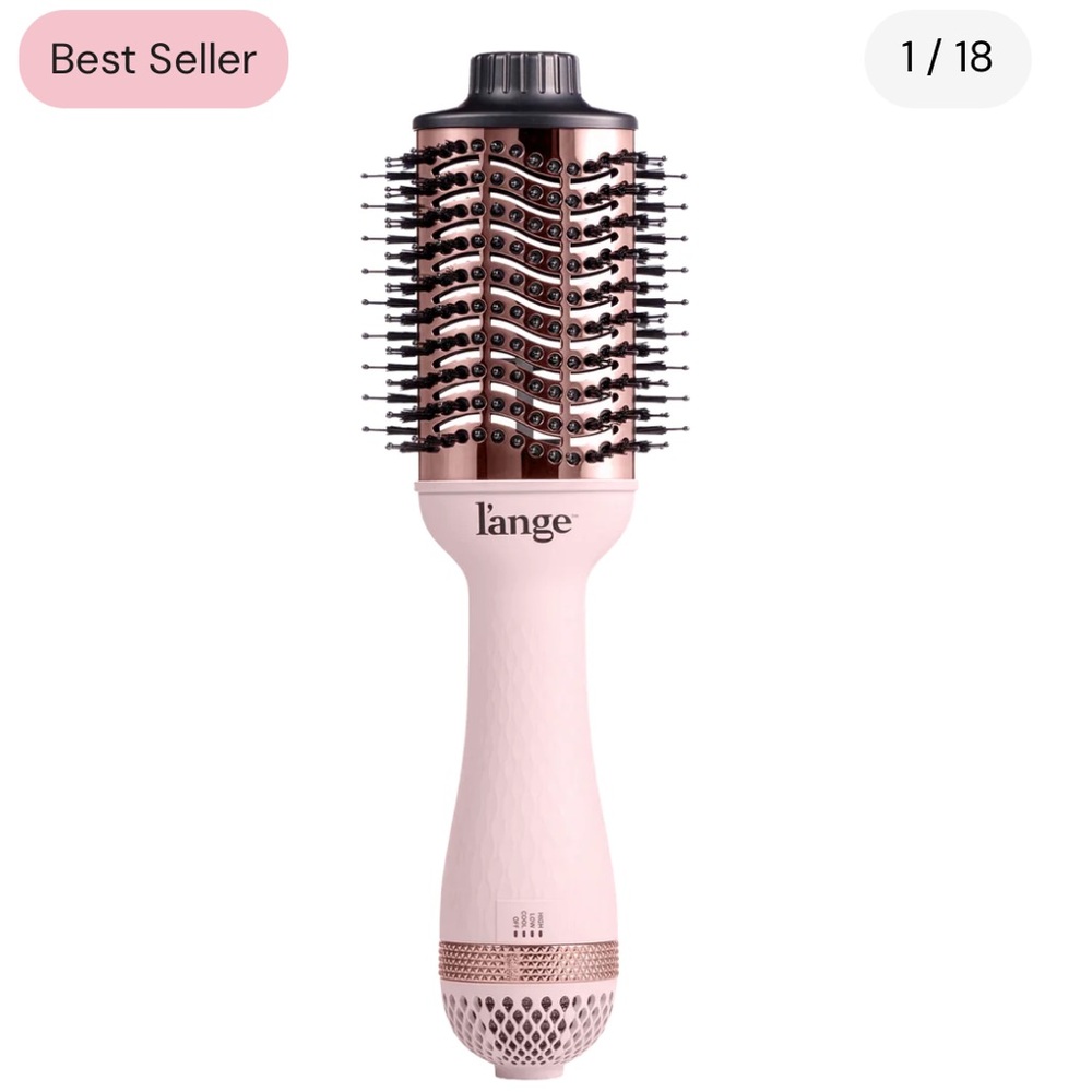 Lange Rose Gold Hair Styling Brush